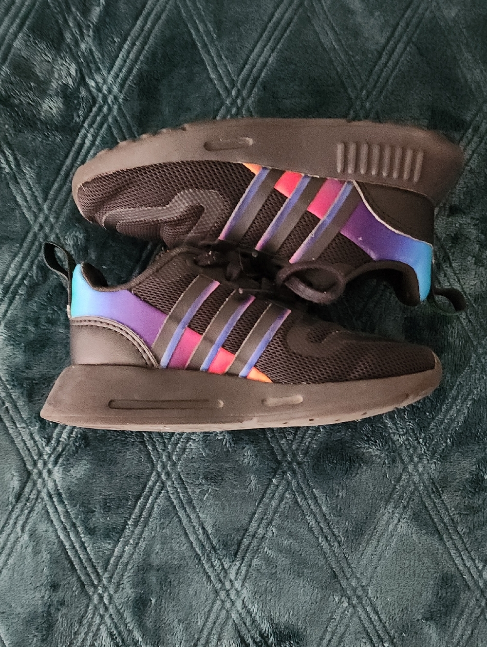 Adidas Multix 'Core Black Multi' Toddler Sneakers Size 8K
